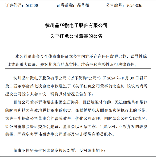 涉嫌信披违法违规！知名芯片股晶华微，被立案！